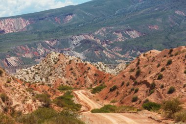 Efsanevi Ruta 40 Kuzey Arjantin, Güney Amerika 'da Cafayate yakınlarında