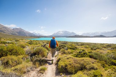 Patagonya dağlarında yürüyüş, Arjantin