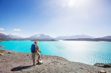 Patagonya dağlarında yürüyüş, Arjantin