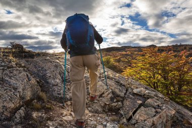 Patagonya dağlarında yürüyüş, Arjantin
