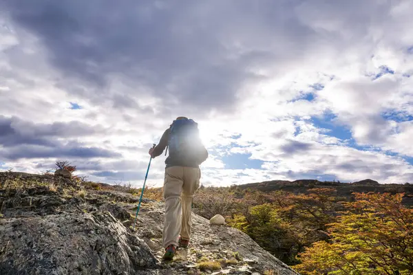Patagonya dağlarında yürüyüş, Arjantin