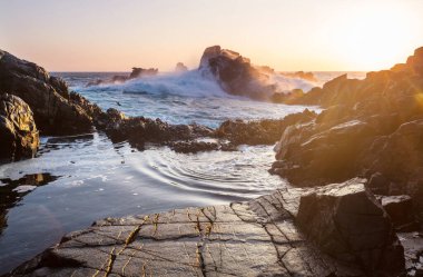 Şili 'de Pasifik Okyanusu kıyıları