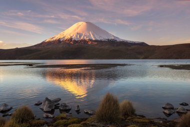 Atacama Çölü, Kuzey Şili 'deki güzel doğal manzaralar.