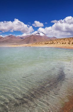 Atacama Çölü, Kuzey Şili 'deki güzel doğal manzaralar.