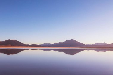 Atacama Çölü, Kuzey Şili 'deki güzel doğal manzaralar.
