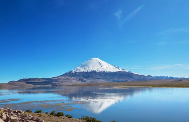 Atacama Çölü, Kuzey Şili 'deki güzel doğal manzaralar.