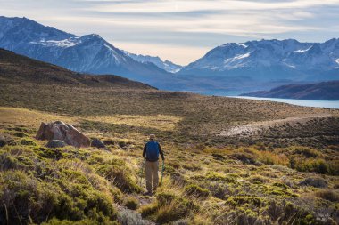 Patagonya dağlarında yürüyüş, Arjantin