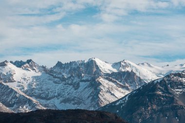 Güney Arjantin 'deki Patagonya manzaraları. Güzel doğal manzaralar..