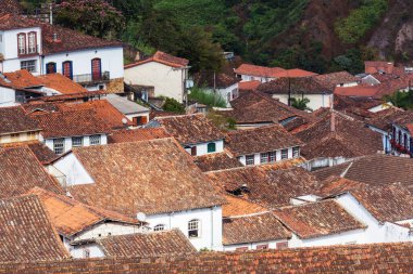 Ouro Preto 'daki Koloni Mimarisi, Minas Gerais, Brezilya