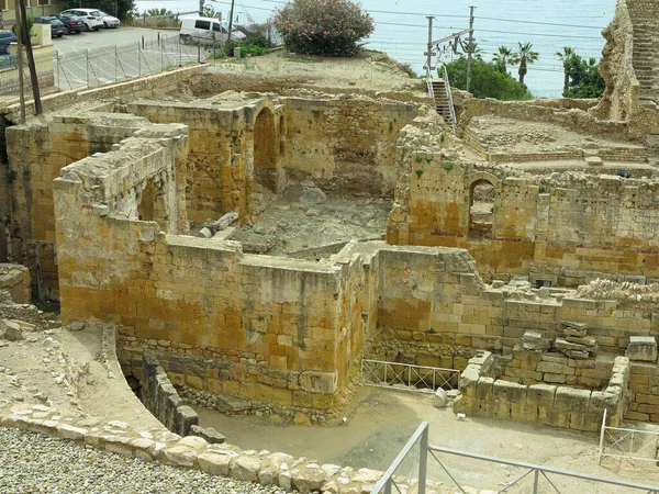 Tarragona Spain 2022 View Ruins Ancient Roman Amphitheater —  Fotos de Stock