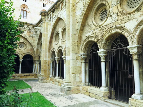 Architectural Details Medieval Catholic Cathedral Saint Mary Tarragona Catalonia Spain — Foto de Stock