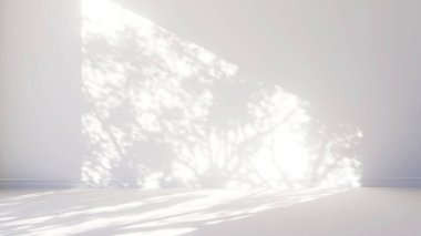 Beyaz duvarlar ve zeminin yumuşak gölgeleriyle döşenmiş 3 boyutlu iç mimarisi, güneşli, sakin ve parlak bir atmosfer yaratıyor..