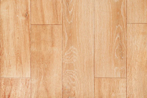 Wood Textured Ceramic Tiles Bathroom Flooring Surface Background Top View — Stockfoto