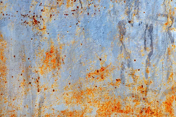 Rostige Metallplattenoberfläche Als Grunge Hintergrund Und Textur — Stockfoto