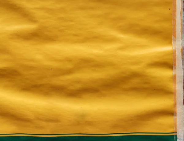 Желтый Складной Бумажный Фон Качестве Копировального Пространства Элемент Графического Дизайна — стоковое фото