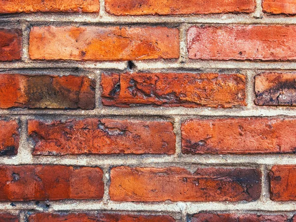 Rustieke Baksteen Patroon Als Achtergrond Textuur Van Een Oude Muur — Stockfoto