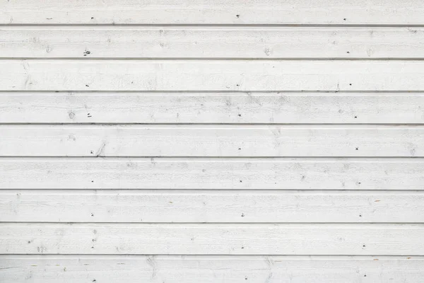 背景として白い板 木製の小屋の壁のパターン — ストック写真