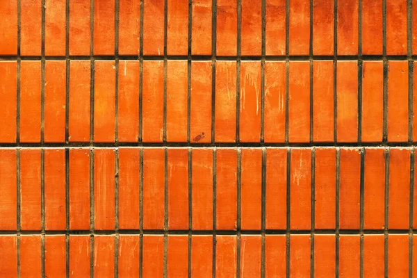 Špinavá Oranžová Cihlová Zeď Jako Městská Textura Pozadí Skvrnami — Stock fotografie