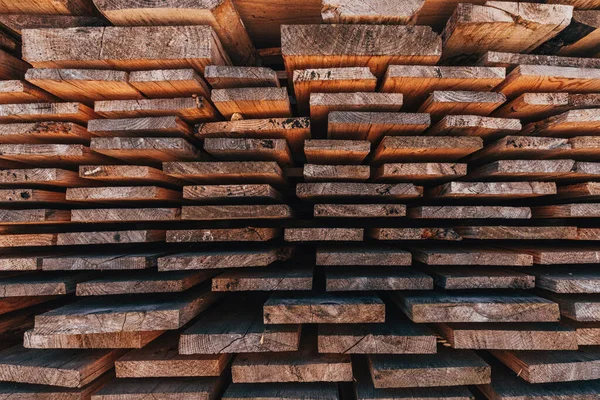 木工板のスタック 背景としての木材建設資材 — ストック写真