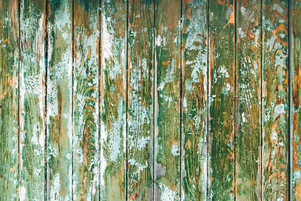 Peeling Paint Texture Old Wooden Wall Surface Grunge Background — Stock Photo, Image