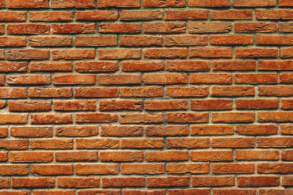 Rustic Brown Rough Brick Wall Surface Pattern Texture Scandinavian Architecture — Fotografia de Stock