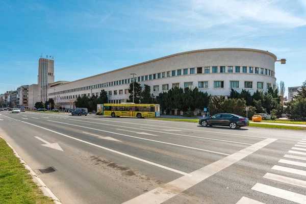 セルビア ノヴィ 2023年3月24日 ヴォイヴォディナ自治州政府 議会の建設 第二次世界大戦前にバンヴォディナと呼ばれる建物が建設される — ストック写真