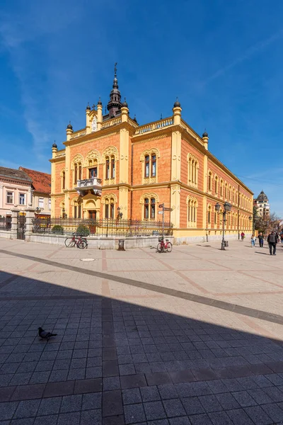 Novi Sad Serbien Mars 2023 Ortodoxa Biskopspalatset Palatset För Den — Stockfoto