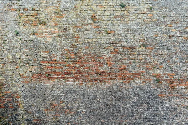 Achtergrond Van Een Oude Versleten Grote Bakstenen Muur Textuur Grafisch — Stockfoto