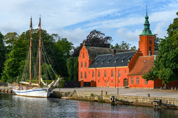 Halmstad Castle Halmstads Slott 17Th Century Building Traditional Residence Governor — Foto de Stock