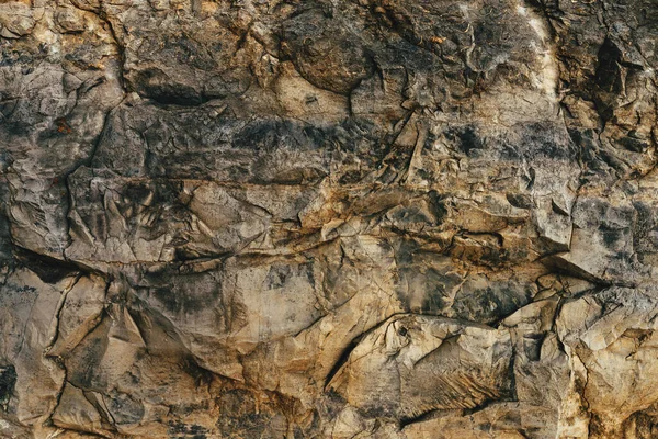Каменная Поверхность Скалы Грубый Естественный Фон Текстура — стоковое фото