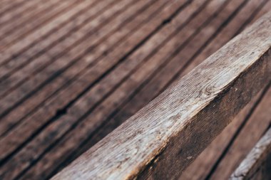 Ahşap arkaplan tasarım elementi, ahşap tahta döşeme, seçici odak