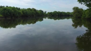 Sabah Tamis nehrinin hava görüntüsü, İHA pov