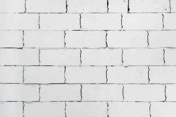 Стена Здания Белых Бетонных Блоков Архитектурного Строительного Фона Копировального Пространства Лицензионные Стоковые Изображения