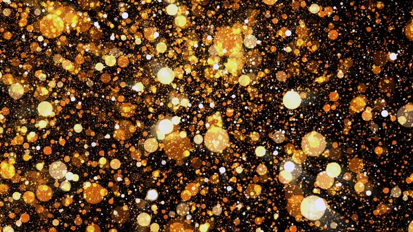 Sparkling Particles Moving Upward Abstract Background Illustration — Stock Photo, Image