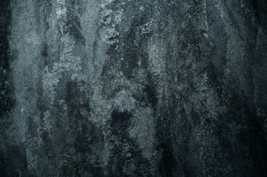 Grunge deseni, beton dekorun paslı tonları ve üst görünümü olan çelik gri renk.