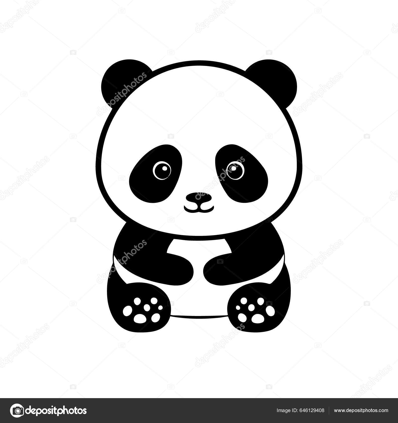 How to draw Kawaii PANDA BEAR l Como desenhar URSO PANDA Kawaii