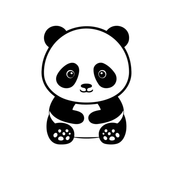 Panda Bonito Sobre Desenhos Animados Parede Ilustração Vetorial imagem  vetorial de Totostark© 405625316