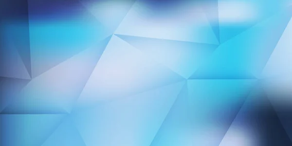 青い3Dグローの三角形 現代風の幾何学的形状パターン 抽象未来的ベクトル背景 テクスチャデザイン ベクトルテンプレート — ストックベクタ