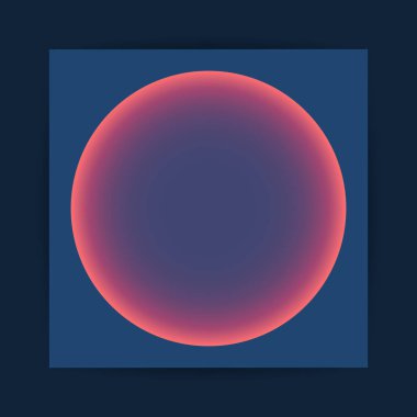 Dark Colorful Flyer or Cover Design for Your Business with Colorful Circle, Ring, Shpere - Template with Copyspace, Place, Room for Your Text - Vector Illustration for Brochures, Publications or Web