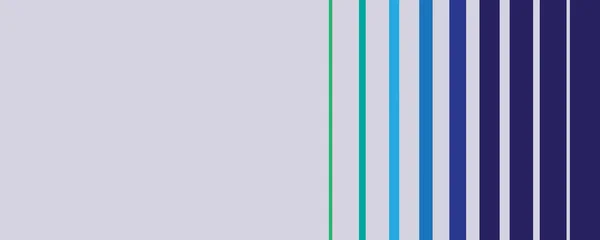 アブストラクトグレー グリーン ブルーのストライプパターン コピースペース付き垂直線 テキスト用の場所 Minimalistベクトル背景テンプレート — ストックベクタ