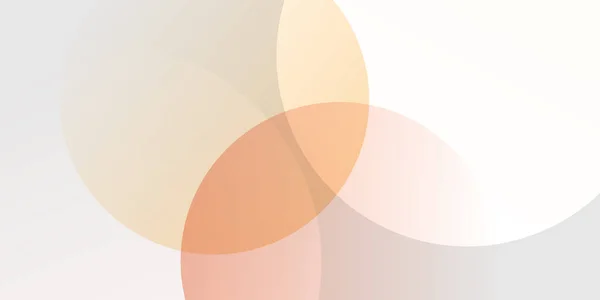 Abstraktní Geometrická Textura Bílá Oranžová Hnědá Šedá Zbarvená Pozadí Kruhový — Stockový vektor