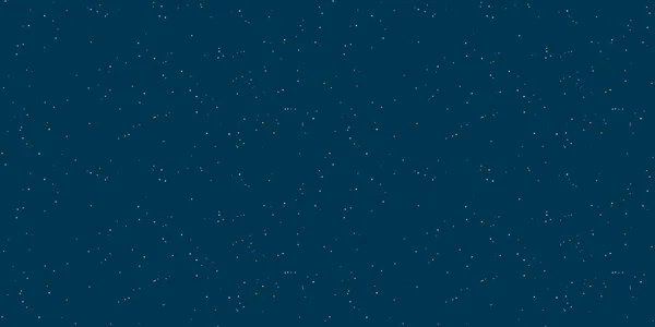 Soyut Renkli Benekli Desen Yıldızlı Gece Gökyüzü Rastgele Yerleştirilmiş Benekler — Stok Vektör