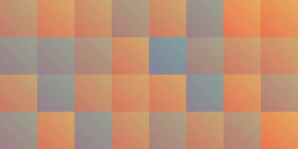 Motif Surface Carrelé Coloré Abstrait Avec Des Carrés Aléatoires Orange — Image vectorielle