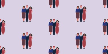 Aile Avatar Sembolleri Dokusu, Kusursuz Kalıp Özgeçmişi - Tabela, Poster, Broşür Tasarımı, Ön Sayfalar, Sunumlar, Web Siteleri ve Paket Kağıtları
