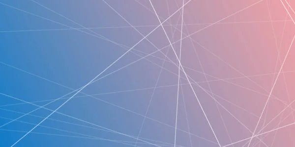 カラフルなモダンスタイル三角形形状幾何学線パターンオンアブストラクト未来的ブルーグラデーションベクトル背景 ブルー ピンク パープル色のテクスチャ デザインテンプレート — ストックベクタ