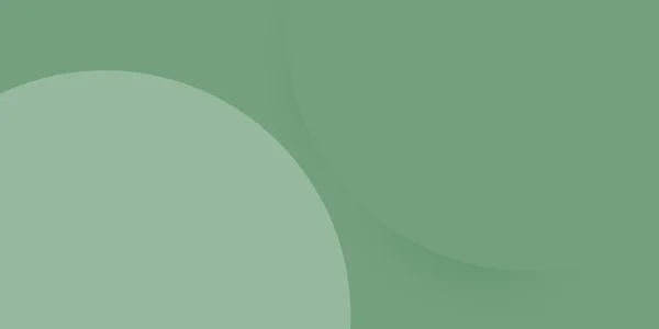 Abstraktní Minimalistický Geometrické Zelené Zbarvené Pozadí Kruhy Vzor Víceúčelové Vektorové — Stockový vektor