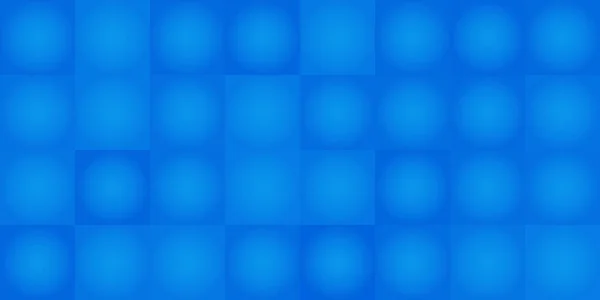 抽象的な青いモザイクの表面パターンとランダムな形をした青い正方形のタイル 幾何学的モザイクテクスチャ ベクトル背景デザイン — ストックベクタ