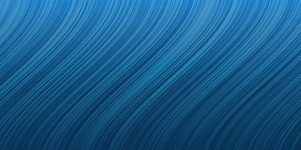 Dark Lit Curving Blue Wavy Modern Style Minimalist Vertikala Ränder — Stock vektor
