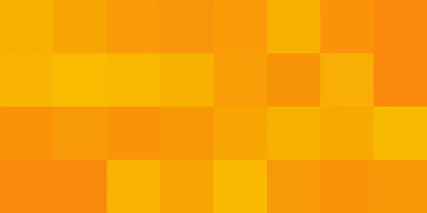 橙色和棕色大比例尺几何马赛克纹理的随机阴影中的平方曲面图样 生成艺术 矢量背景设计 — 图库矢量图片