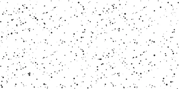 Motif Ponctuel Noir Blanc Abstrait Texture Taches Placées Hasard Conception — Image vectorielle